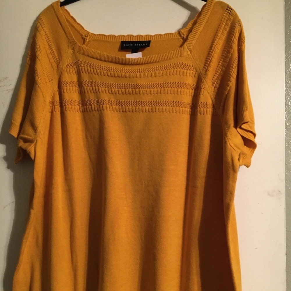 Short sleeve sweater